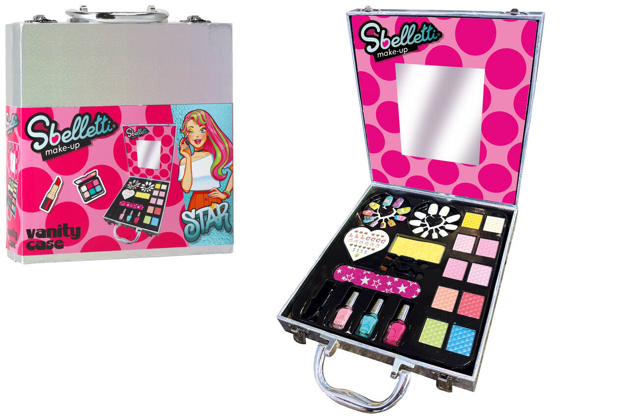VALIGETTA TRUCCHI E SET UNGHIE C/ACCESSORI