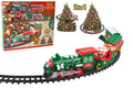 TRENO NATALIZIO B/O C/MUSICA/LUCI X ALBERO NATALE