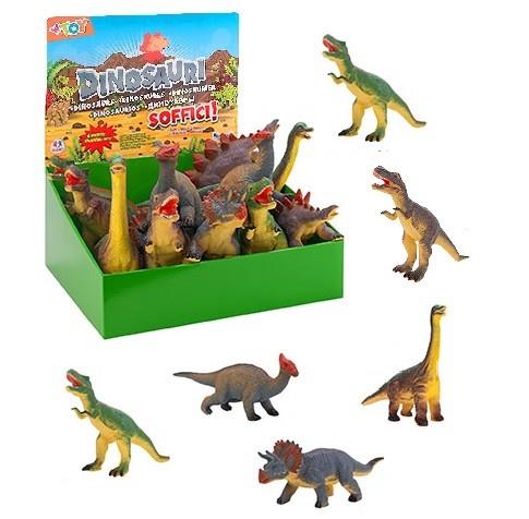 DINOSAURI SOFFICI 32-37 CM6 ASS 12PZ
