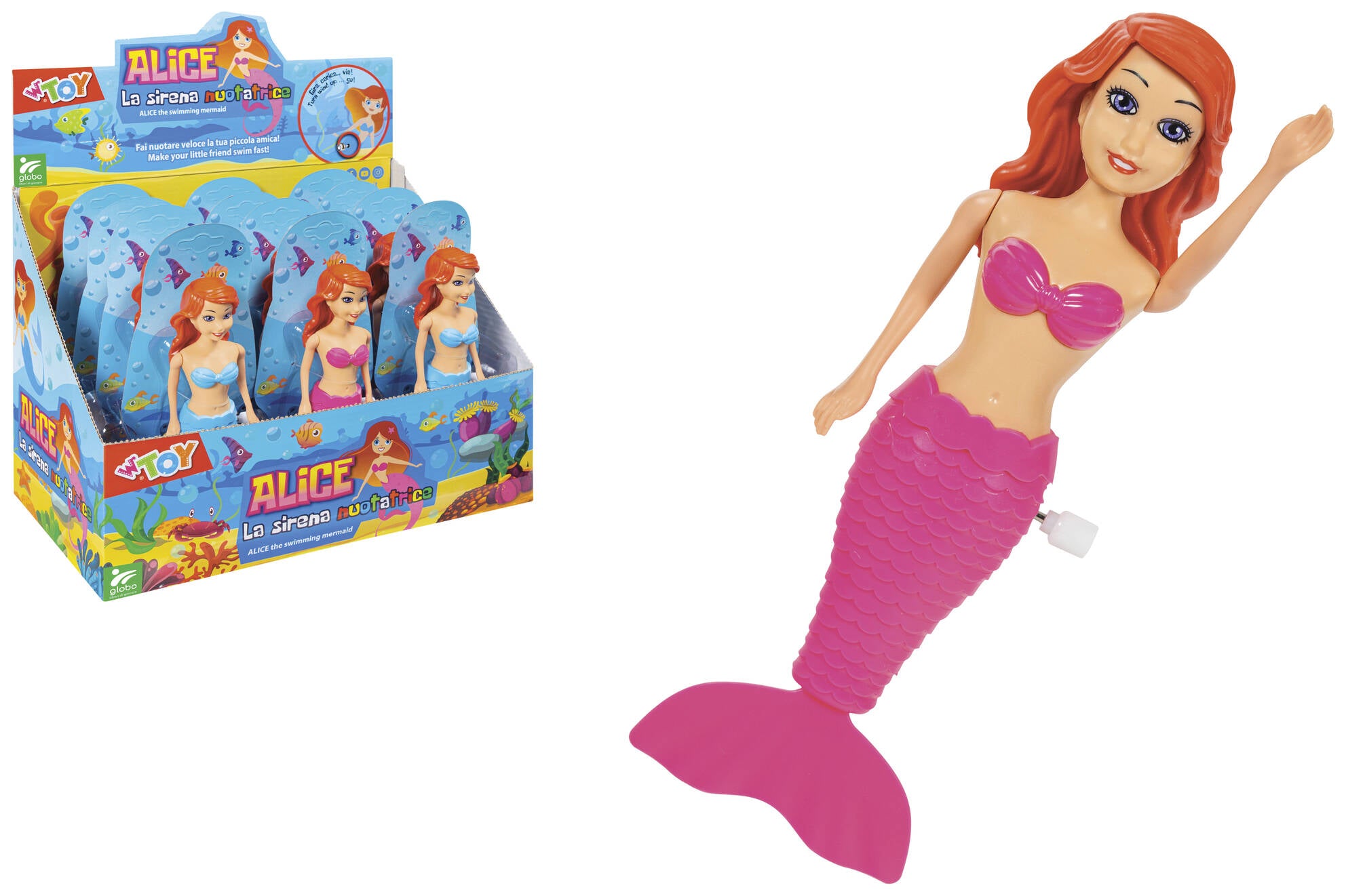 SIRENA A MOLLA 18CM 2 COL