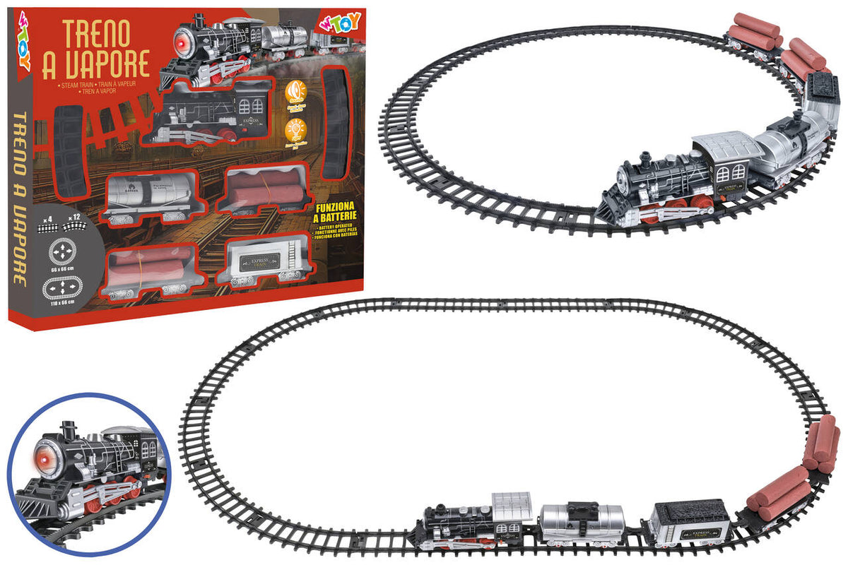 TRENO B/O C/L/S 4 VAGONI/16PZ ROTAIE 110CM