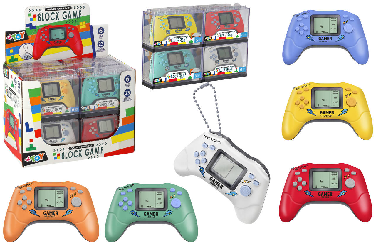 MINI CONSOLE B/O 6 GIOCHI