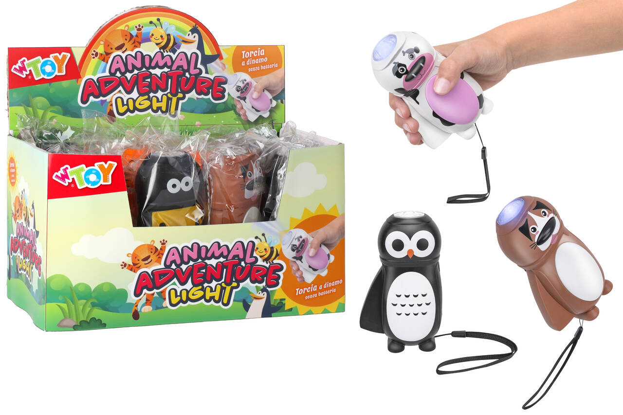 TORCIA ANIMALE FRIZIONE B/O 6 ASS 15PZ D/BOX