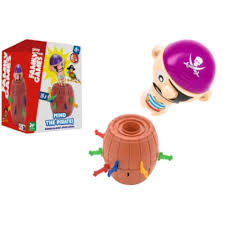 GIOCO DEL PIRATA NELLA BOTTA C/16 SPADE