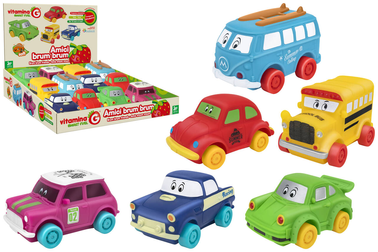 AUTO COMICHE SOFT 6 ASS 12PZ D/BOX