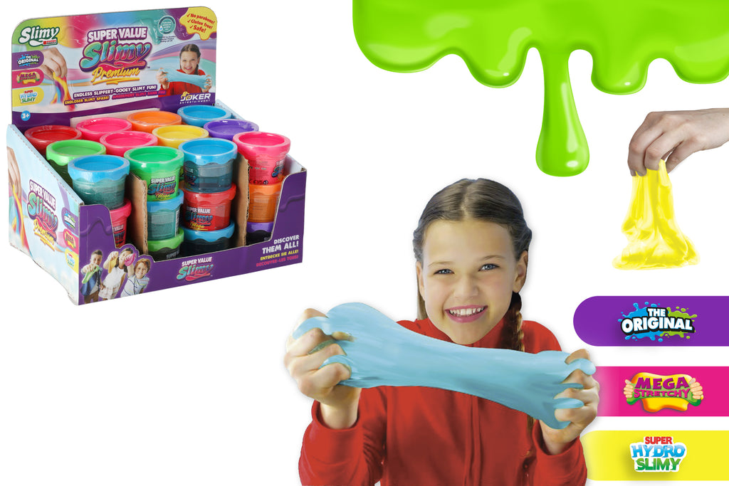SLIMY 54GR 3 SLIME ASSORTITI 36PZ D/BOX