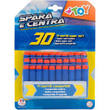 PROIETTILI SOFFICI 30PZ BLISTER