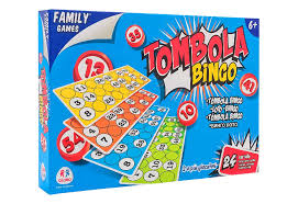 GIOCO TOMBOLA 24 CARTELLE