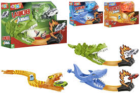 PISTA ANIMALE FEROCE C/AUTO PLASTICA 3 ASS