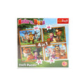 TREFL PUZZLE 4 IN 1 MASHA E ORSO