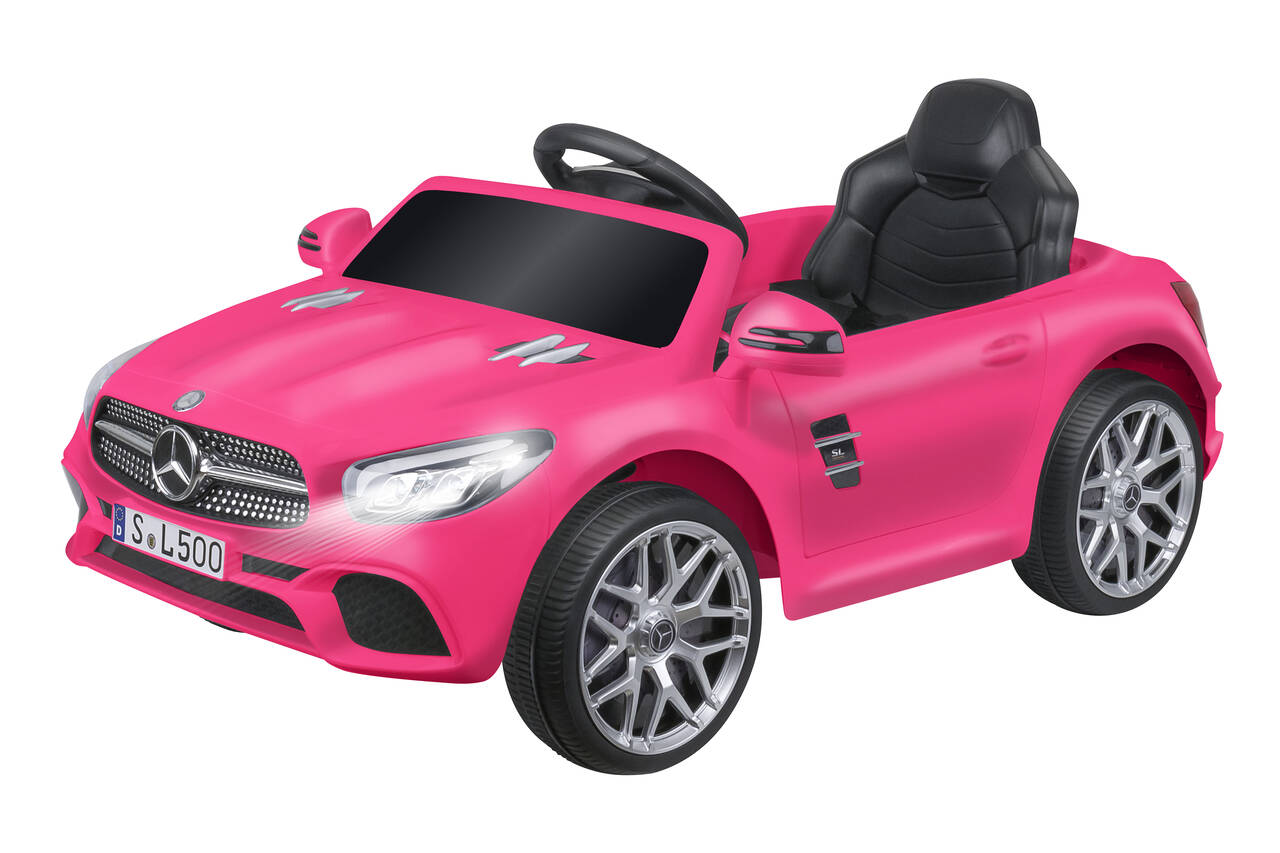 AUTO BT LI-ION MERCEDES SL500 12V R/C ROSA