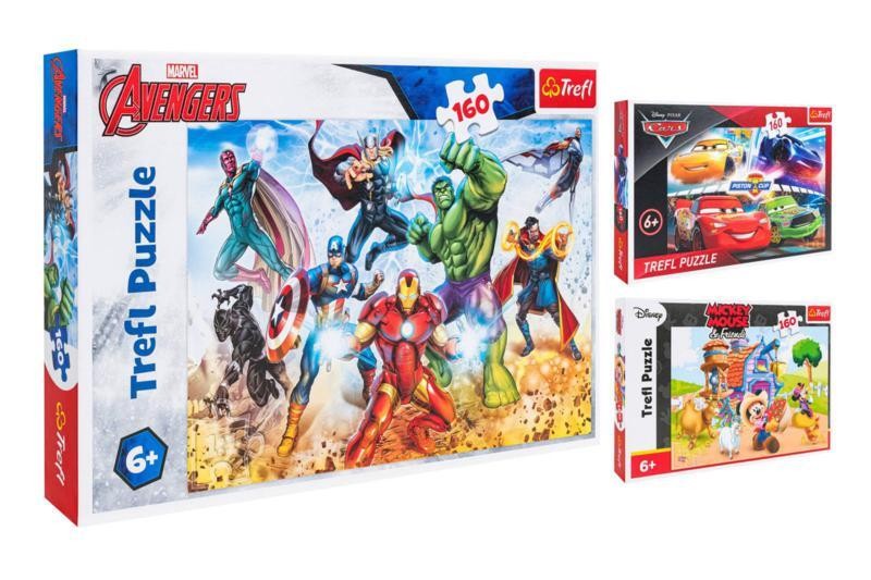 TREFL PUZZLE 160PZ 3 ASS.