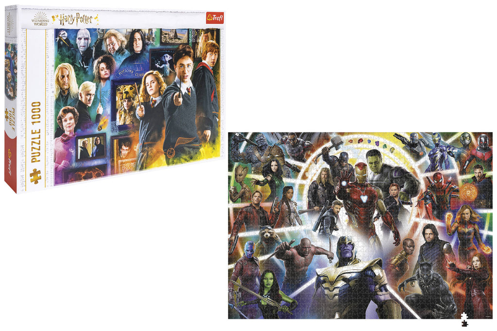 TREFL 1000PZ AVENGERS/HARRY POTTER