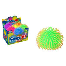 STRIZZ ME PALLA 14CM B/O C/LUCI 6COL 12PCS D/BOX