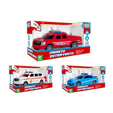 AUTO FORZE DELL'ORDINE FRIZ.C/LUCI E SUONI 3 ASS