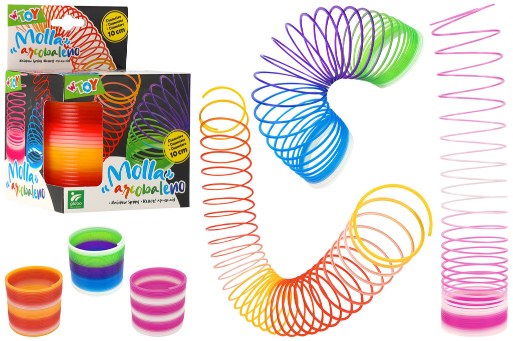 MOLLA ARCOBALENO 10CM DIAM. 4 COL