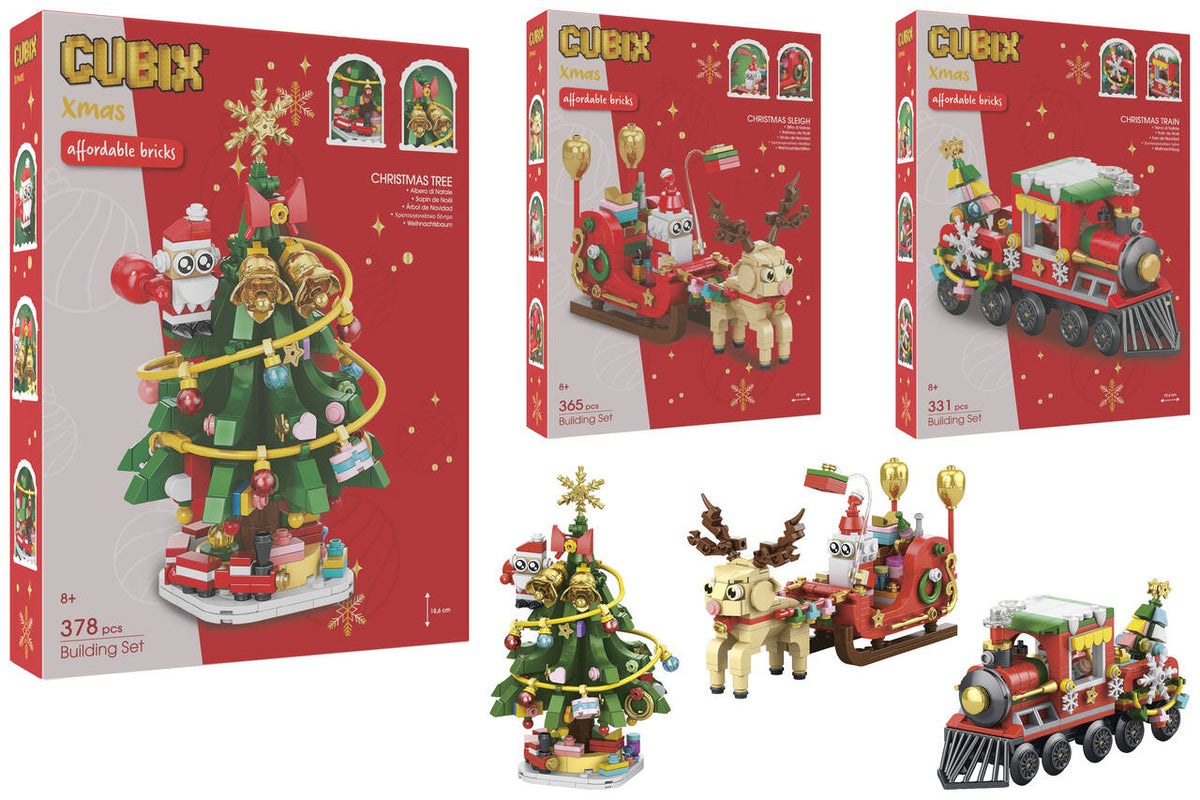 CUBIX SET NATALE 3 ASS