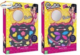SBELLETTI TRUCCHI CUORE DOPPIO 2 LIVELLI TROUSSE