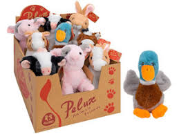 PELUCHES ANIMALI FATTORIA CM 18