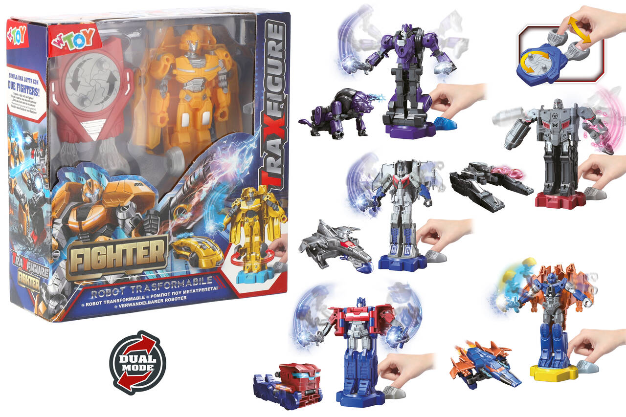 TRAXFIGURE ROBOT>AUTO MONTA E SMONTA 6ASS