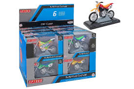 MOTOCROSS DIE-CAST 1:18 12PZ