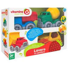 SET 3 VEICOLI LAVORO 15CM 2ASS