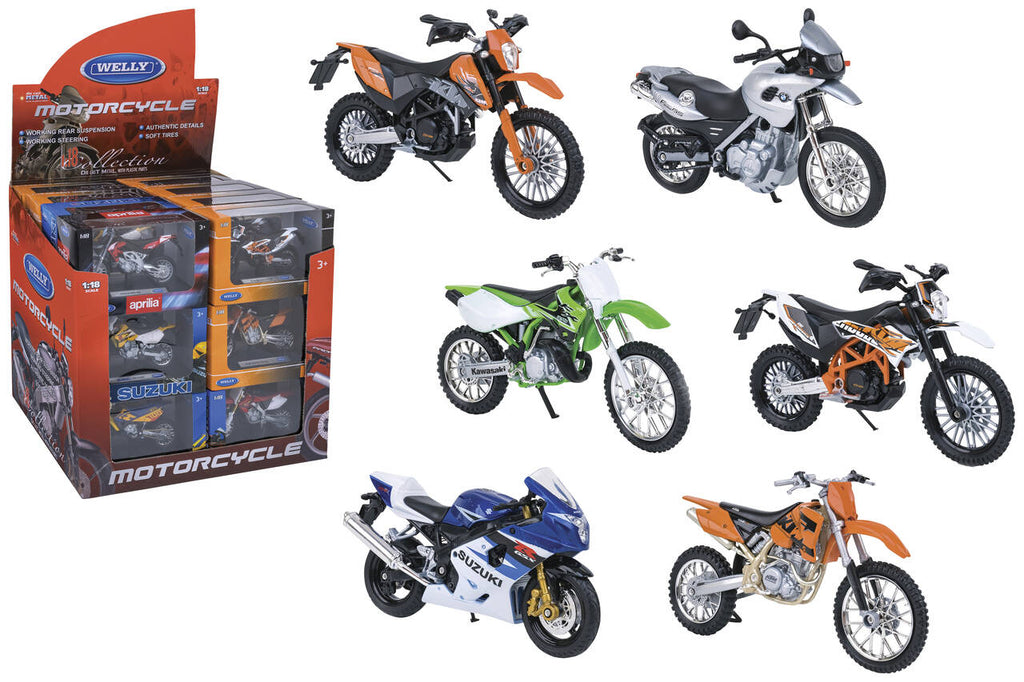 WELLY MOTO CROSS LICENZIATE SCALA 1:18