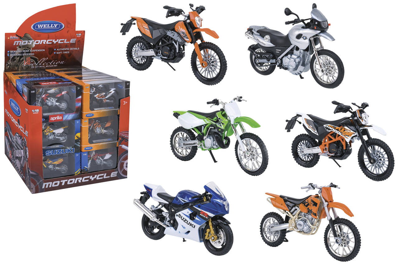 WELLY MOTO CROSS LICENZIATE SCALA 1:18