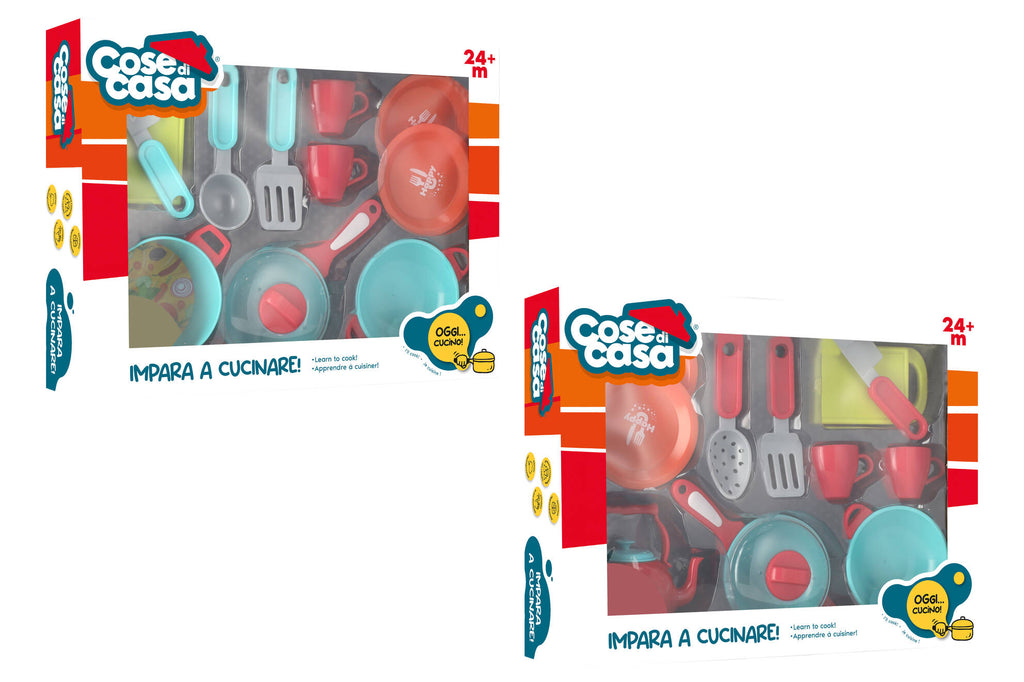 PENTOLE C/ACCESSORI CUCINA 2 ASS