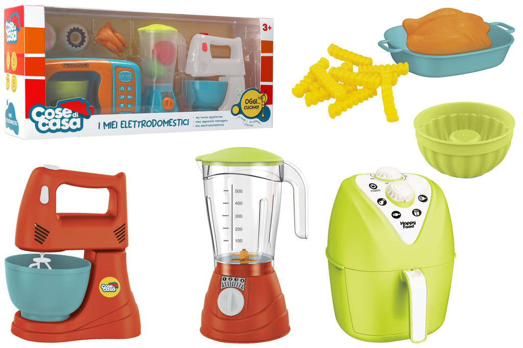 SET 3PZ ELETTRODOMESTICI C/ACCESSORI