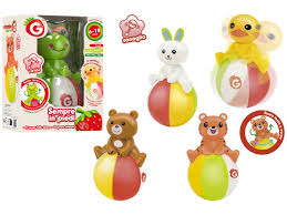 ANIMALE SEMPRE IN PIEDI C/PALLA 5ASS.