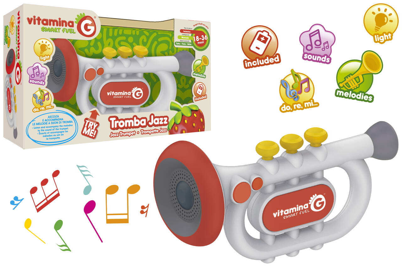 TROMBA MUSICALE B/O C/SUONI TRY ME