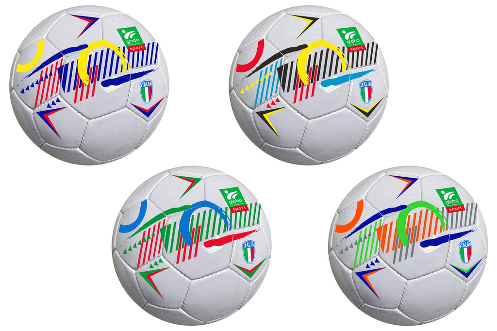 PALLONE CALCIO PVC SGONFIO MISURA 5 260GR 4ASS