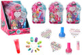 SET TRUCCHI C/ACCESSORI UNGHIE IN 6 PZ D/BOX
