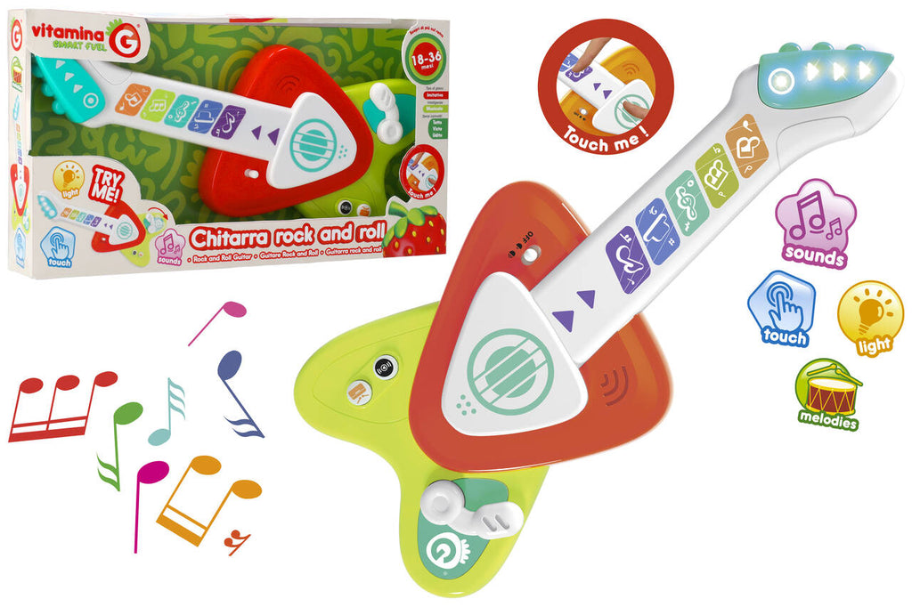 CHITARRA C/TOUCH/MUSICA/LUCI TRY ME