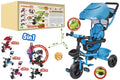 TRICICLO METALLO VITAMINO EVO2.0C/PED/PAR. AZZURRO
