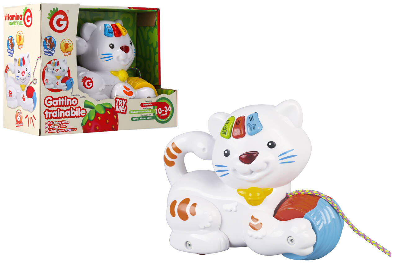 GATTO MUSICALE TRAINABILE LUCI E SUONI