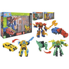 TRAXFIGURE ROBOT->VEICOLI 4 ASS