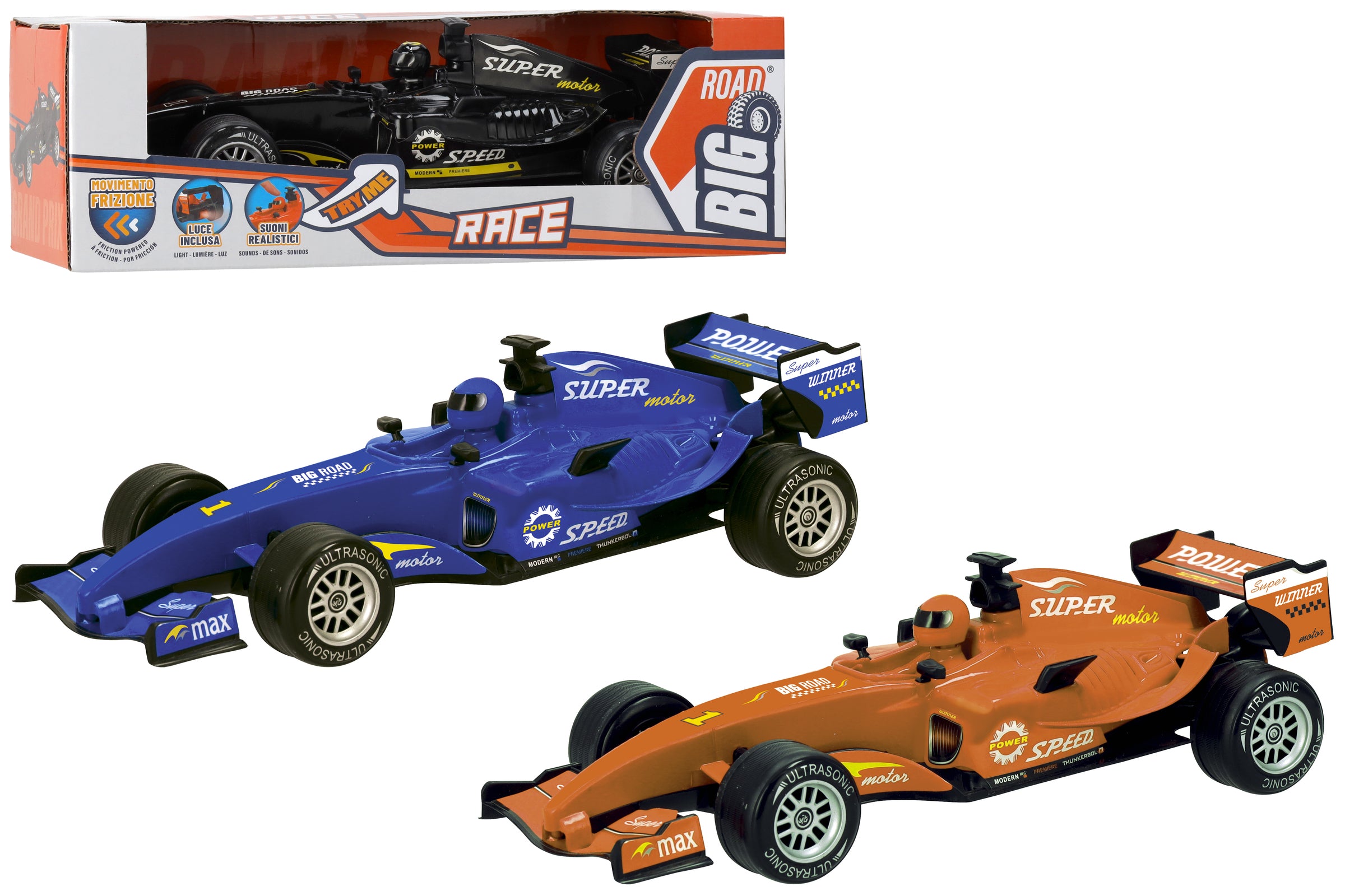 AUTO FORMULA FRIZIONE 3 COLORI ASSORTITI