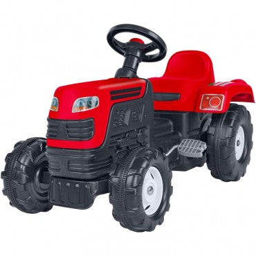 TRATTORE A PEDALI ROSSO 81,5*52*45