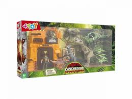 PLAYSET DINOSAURI C/VEICOLI E PERSONAGGI