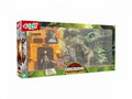 PLAYSET DINOSAURI C/VEICOLI E PERSONAGGI