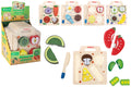 FRUTTA/VERDURA/DOLCI IN LEGNO CON VELCRO