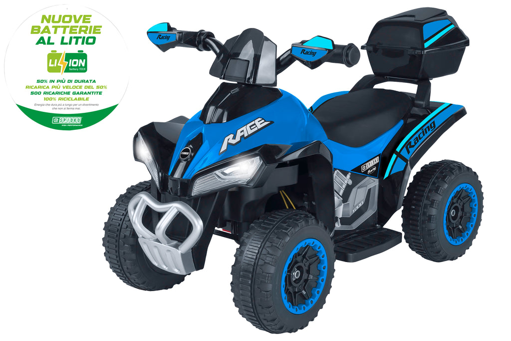 QUAD BT LI-ION 8,4V 4,5 MOTORE 1*15W BLU