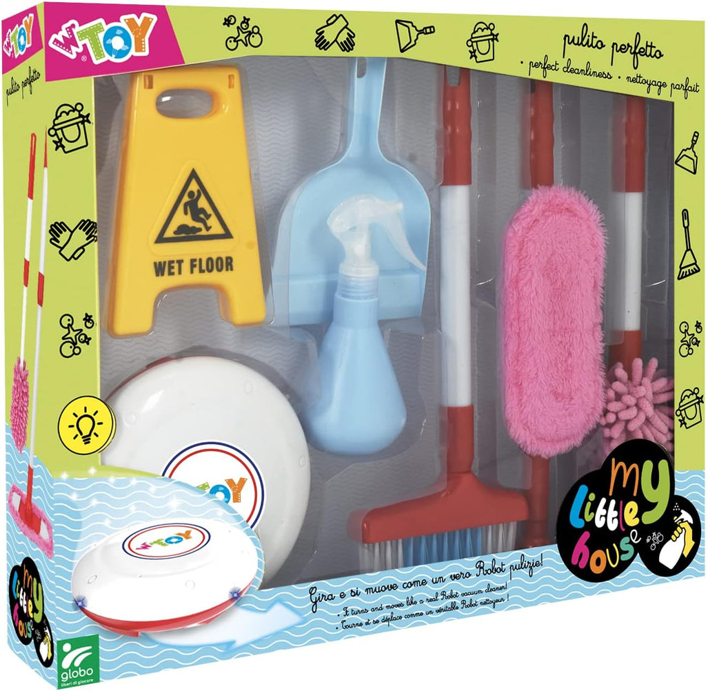 SET PULIZIA C/ROBOT LUCI E SUONI