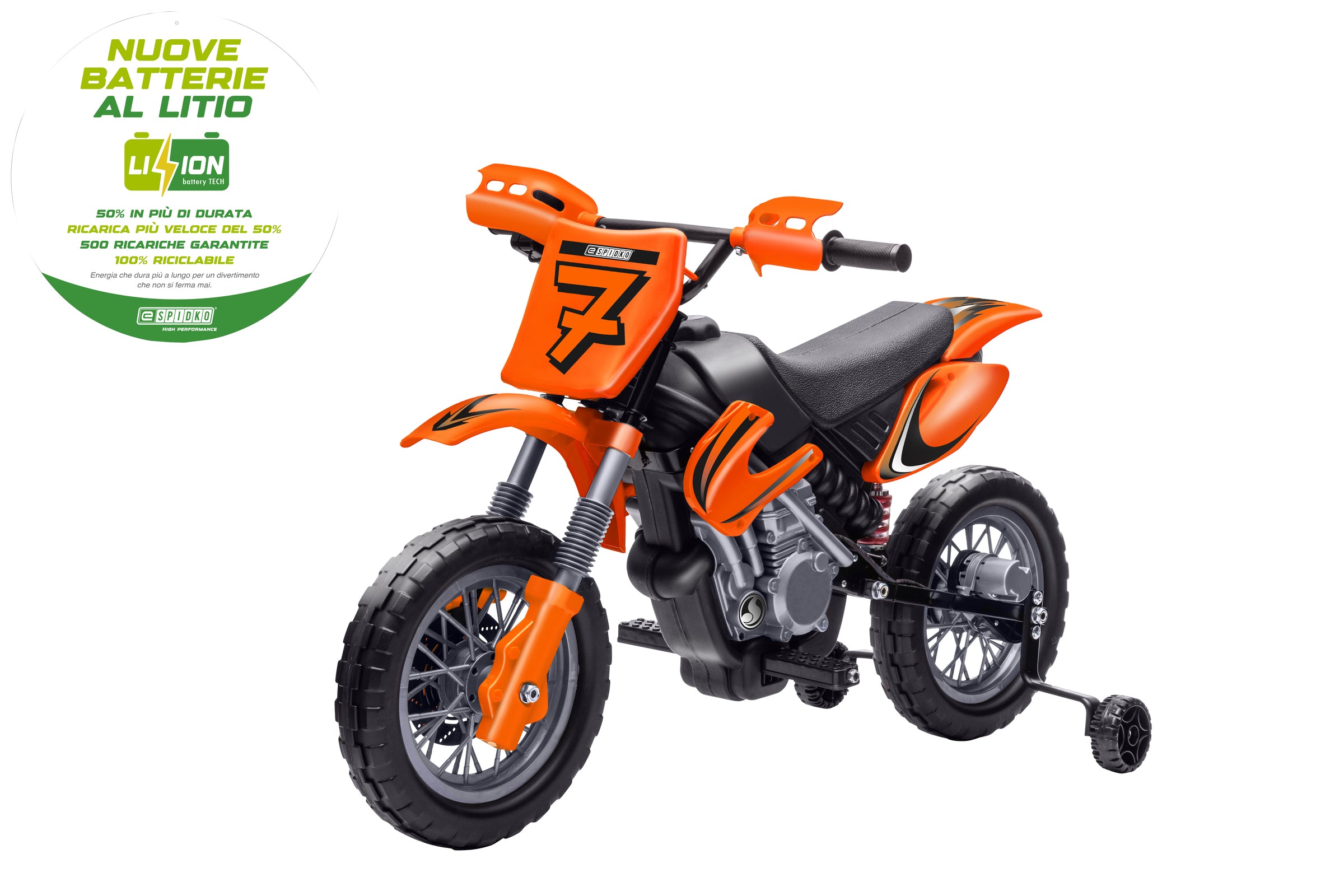 MOTO CROSS BT LI-ION 12V 4,5AH ARANCIONE