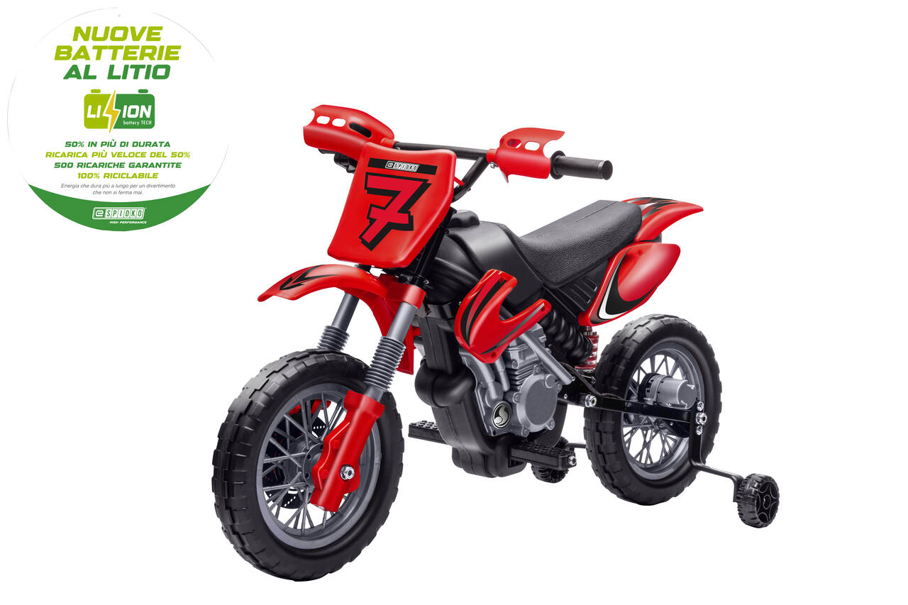 MOTO CROSS BT LI-ION 12V 4,5AH ROSSO
