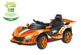 AUTO BT LI-ION 12V 4,5AH 2X25W R/C 2,4GHZ ARANCIO