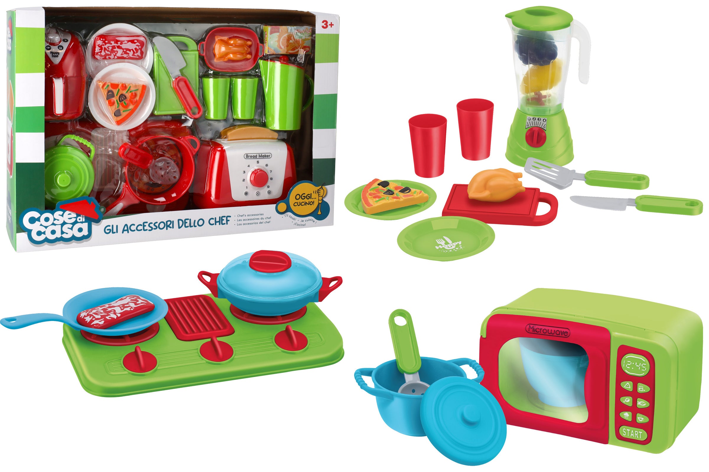 SET CUCINA ACCESSORI CHEF ASSORTITO
