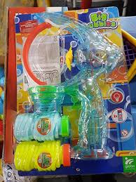 PISTOLA SPARABOLLE GIGANTI B/O C/LUCI 2 RICAR 70ML